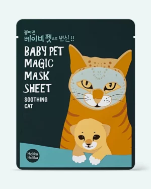 Holika Holika - Holika Holika Baby Pet Magic Mask Sheet Soothing Cat