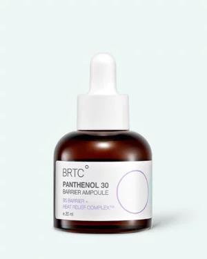 BRTC - Ser cu 30% pantenol și opt tipuri de acid hialuronic BRTC Panthenol 30 Barrier Ampoule 20ml