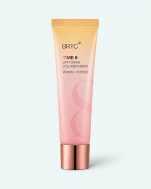 BRTC - Крем с эффектом лифтинга и тонизирования кожи с пептидами и коллагеном BRTC Time 8 Lift-Toning Collagen Cream 80ml