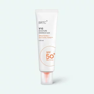 BRTC - Солнцезащитный крем с химическими фильтрами и десятью витаминами BRTC V10 Moisture Essence Sun SPF50+ PA++++ 50ml