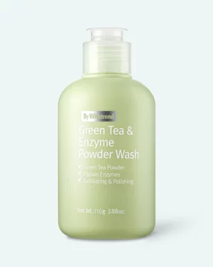 By Wishtrend - Pudră enzimatică delicată By Wishtrend Green Tea & Enzyme Powder Wash 110g
