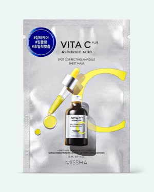 MISSHA - Missha Vita C Plus Spot Correcting Ampoule Sheet Mask