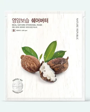 Nature Republic - Гидрогелевая маска для лица NATURE REPUBLIC REAL NATURE HYDROGEL MASK SHEA BUTTER