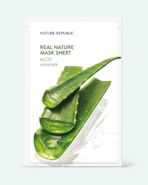 Nature Republic - Маска с экстрактом алоэ Nature Republic Real Nature Mask Sheet Aloe