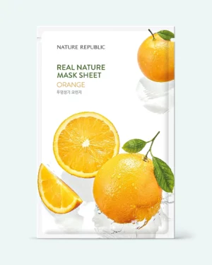 Nature Republic - Nature Republic Real Nature Mask Sheet  Orange
