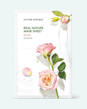 Nature Republic - Цветочная маска Nature Republic Real Nature Rose Mask Sheet