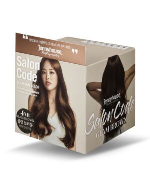 JENNY HOUSE - Vopsea de păr fără amoniac JennyHouse Salone code glam hair color Glam Brown 70 ml+70ml