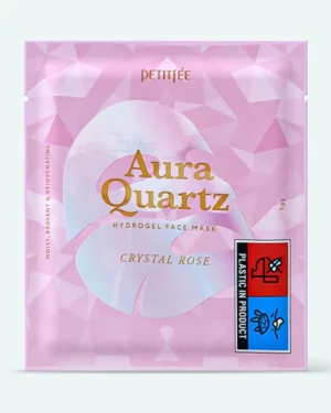 Petitfee & Koelf - Petitfee Aura Quartz Hydrogel Face Mask Crystal Rose