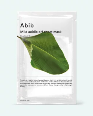 ABIB - Abib Mild Acidic pH Sheet Mask Heartleaf Fit