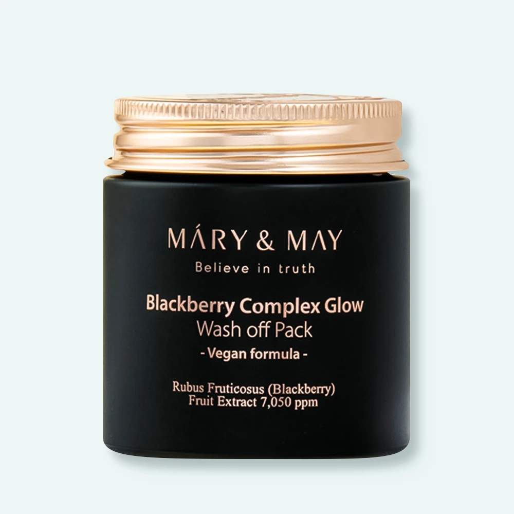 MARY & MAY - Mary&May Blackberry Complex Glow Washoff Pack 125g