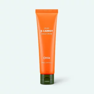 Ottie - Веганский увлажняющий крем с органическим соком моркови Ottie Vegan Beta-Carrot Shield Cream 60ml